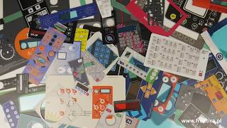 Membrane switches and graphic overlays – FRONTICA