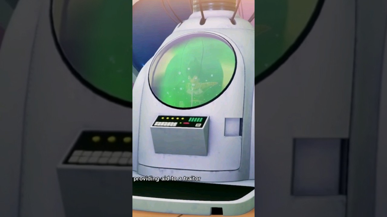 Vegeta in the Healing Pod ? Chamber? 