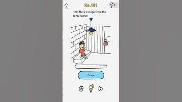 Brain Out Level 151 Help Mark escape from the secret room