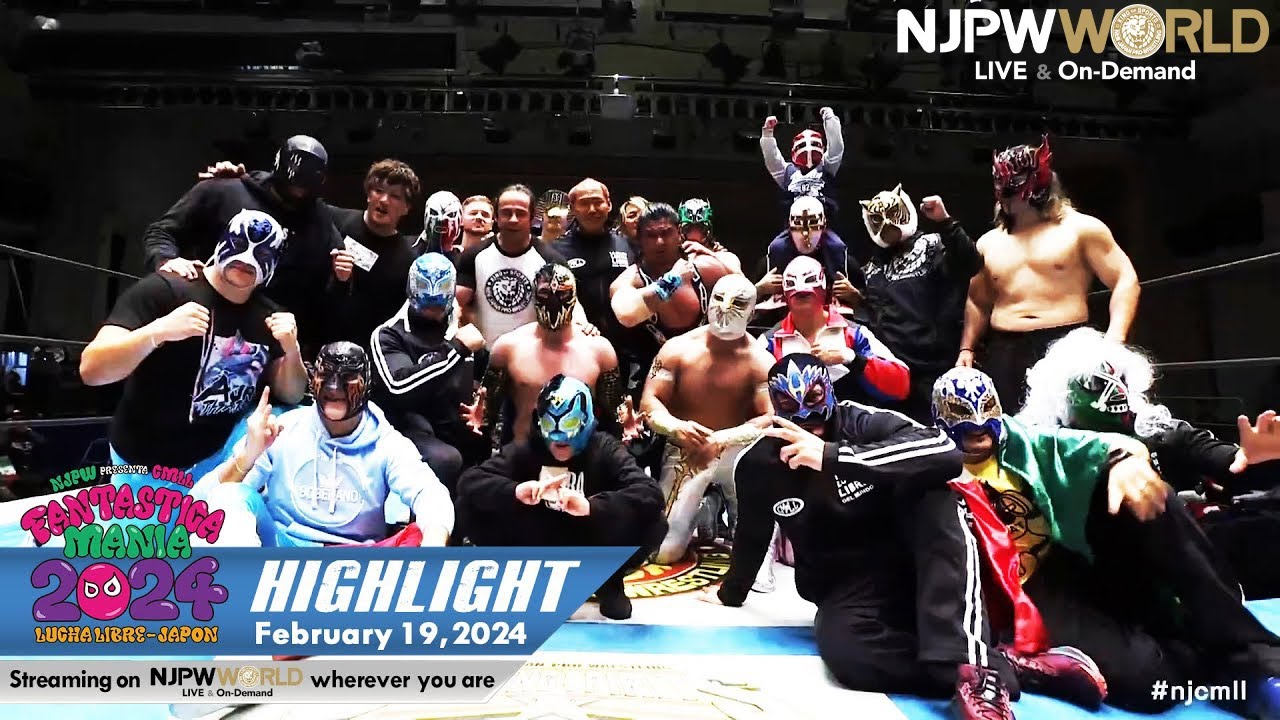 Resultados NJPW presenta CMLL Fantasticamania (Febrero 19, 2024)