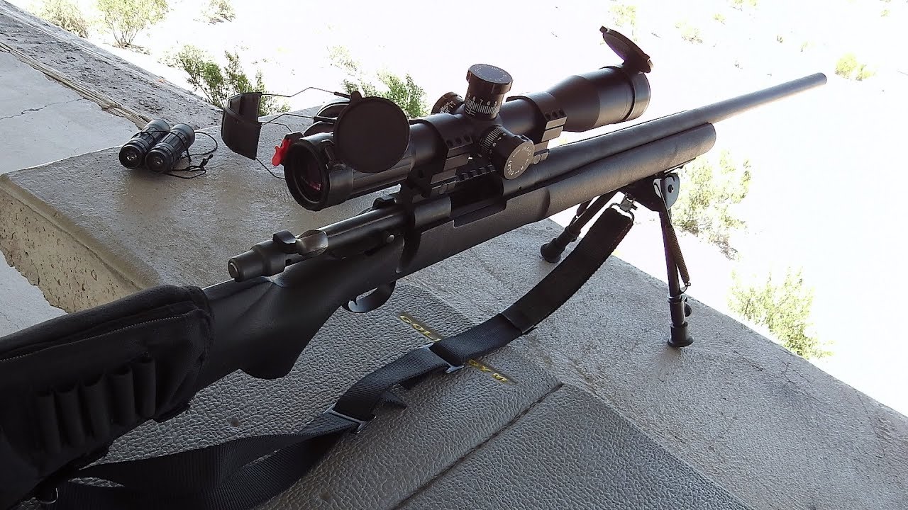 実弾射撃 レミントン M700 狙撃銃 (Remington M700 Sniper Rifle)