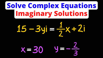 Solve Complex Equations with Imaginary Numbers | Eat Pi