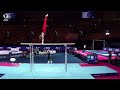 Daniel carrion caro esp  2022 artistic junior european bronze medallist parallel bars