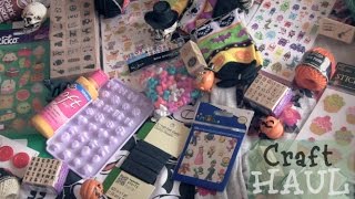 HUGE HAUL - Craft Supplies, Halloween Decor, & More! | SoCraftastic