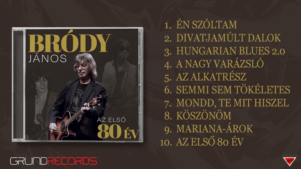 Bródy János: Az első 80 év (teljes album - 2025.)