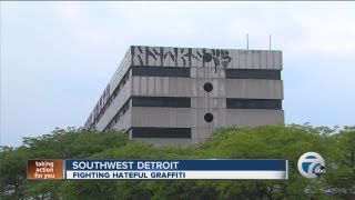 Business leader fights graffiti