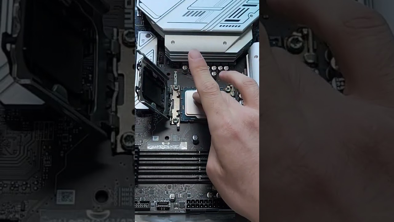 Placing Intel i5-14400F in LGA1700 Socket of B760M Mortar