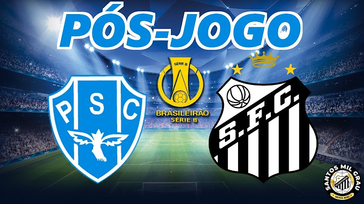 LIVE PÓS-JOGO: PAYSANDU 0x3 SANTOS