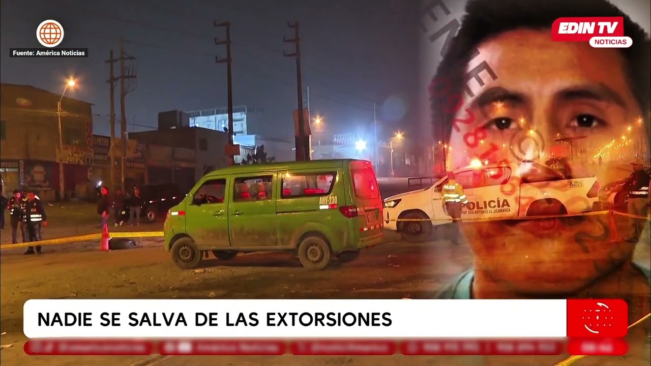 Extorsiones en Lima | pequeños negocios y buses bajo amenaza.