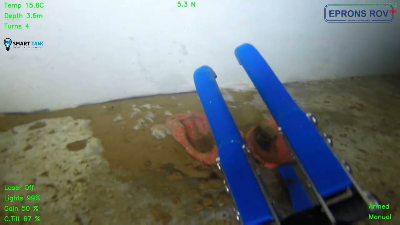 ROV in tank inspection