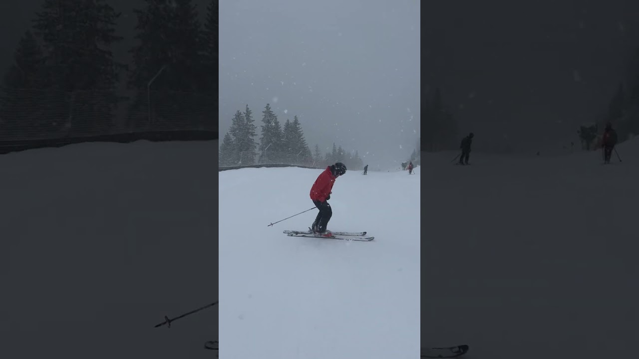Spinning in the snow 