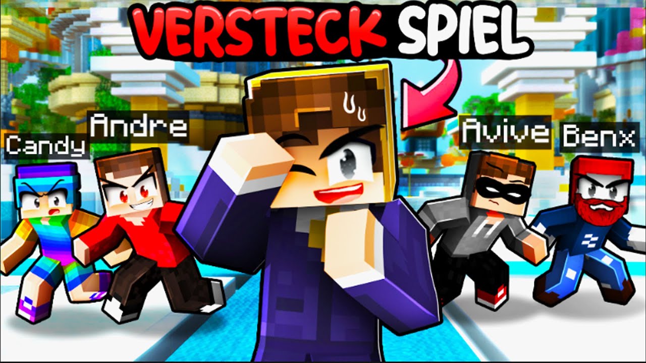 Wer 200 IQ VERSTECK hat bekommt 1000 DIAS geschenkt in Minecraft! (HIDE and SEEK)