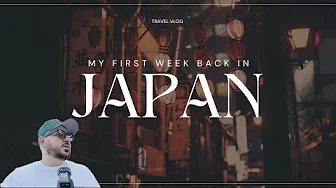 Back in Japan! Tokyo Restaurants & Must-See Spots (First Week Vlog)