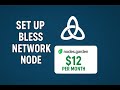 How to setup bless node | Hindi full guide | One click setup at nodes.garden