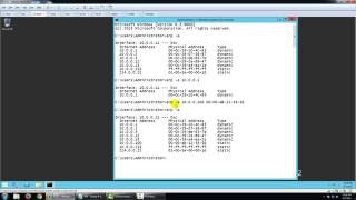 Arp : Display Ip And Mac Address
