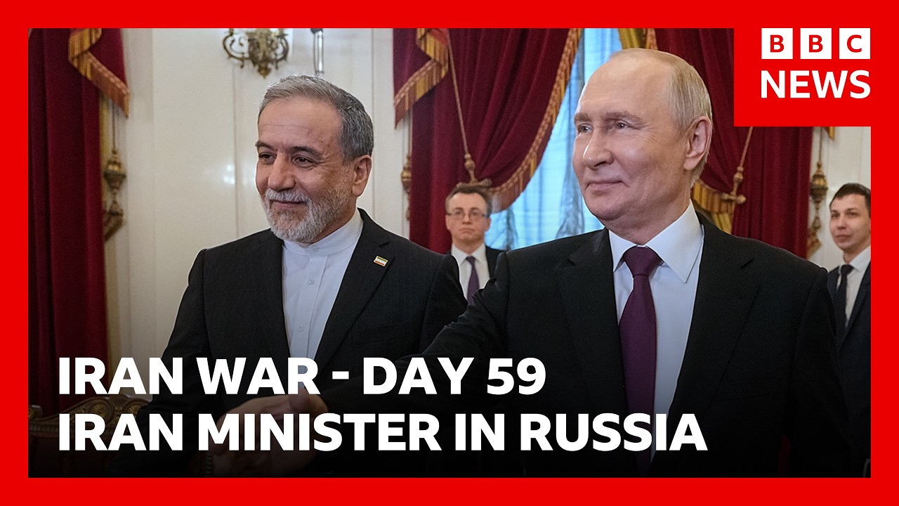 Iran's foreign minister meets Putin in Russia as Israel continues strikes in Lebanon | BBC News