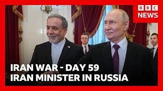 Irans Foreign Minister Meets Putin In Russia As Israel Continues Strikes In Lebanon  Bbc News