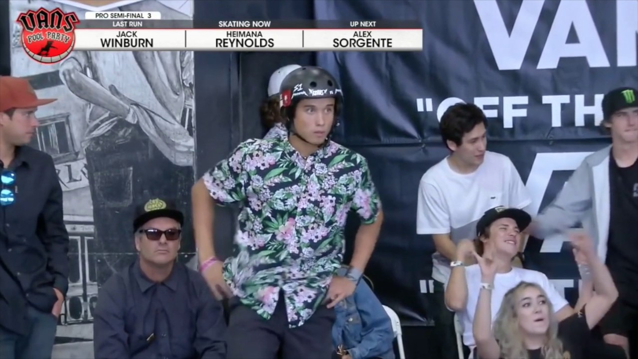 Heimana Reynolds Vans Pool Party 2016 Semis