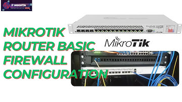 Basic Firewall Configuration for MikroTik Router | Secure Your Network in Minutes