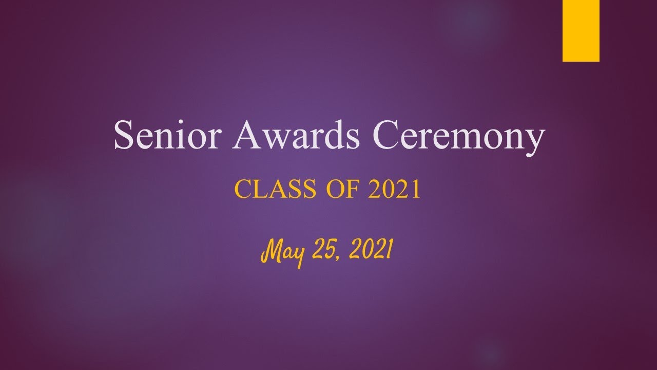 2021 Palisades High School Senior Awards - YouTube