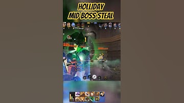 Deadlock : Holliday Mid Boss Steal  #deadlock  #deadlockguide  #deadlockshorts  #deadlockclips