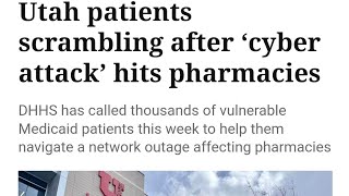 Utah patients scrambling after ‘cyber attack’ hits pharmacies #cyberattack