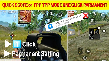 😍 HOW TO ENABLE FPP/TPP, QUICK SCOPE IN PUBG LITE | PUBG MOBILE LITE ME FPP/TPP KEYSE ADD KARE
