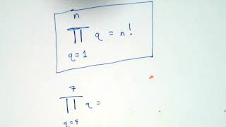 Discrete Math. Counting. Using Product Notation  to .