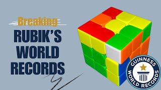 Breaking Rubik’s cube World Records