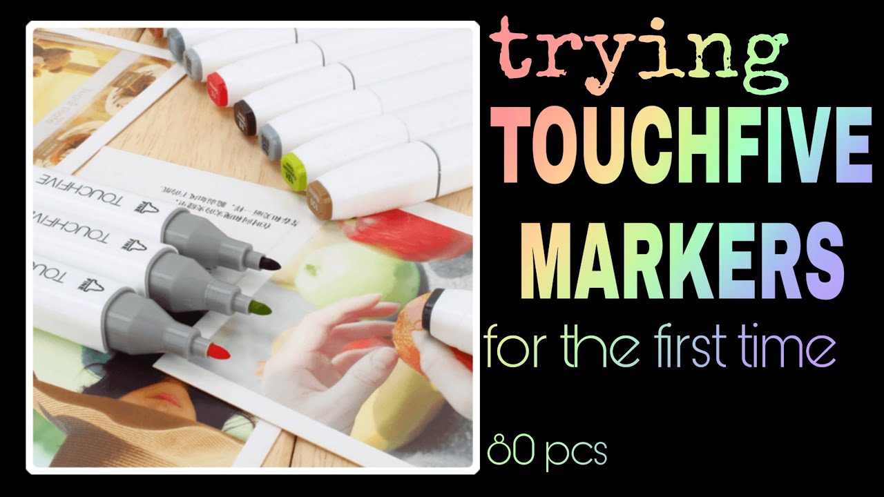 HOW TO USE TOUCHFIVE ALCOHOL MARKERS︱HOW TO BLEND TOUCHFIVE MARKERS︱HOW TO BLEND ALCOHOL MARKERS