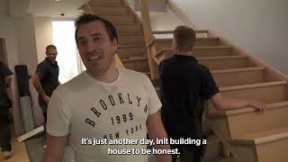 Couple Struggle to Fit a Custom-Made Staircase | Building the Dream | Together TV