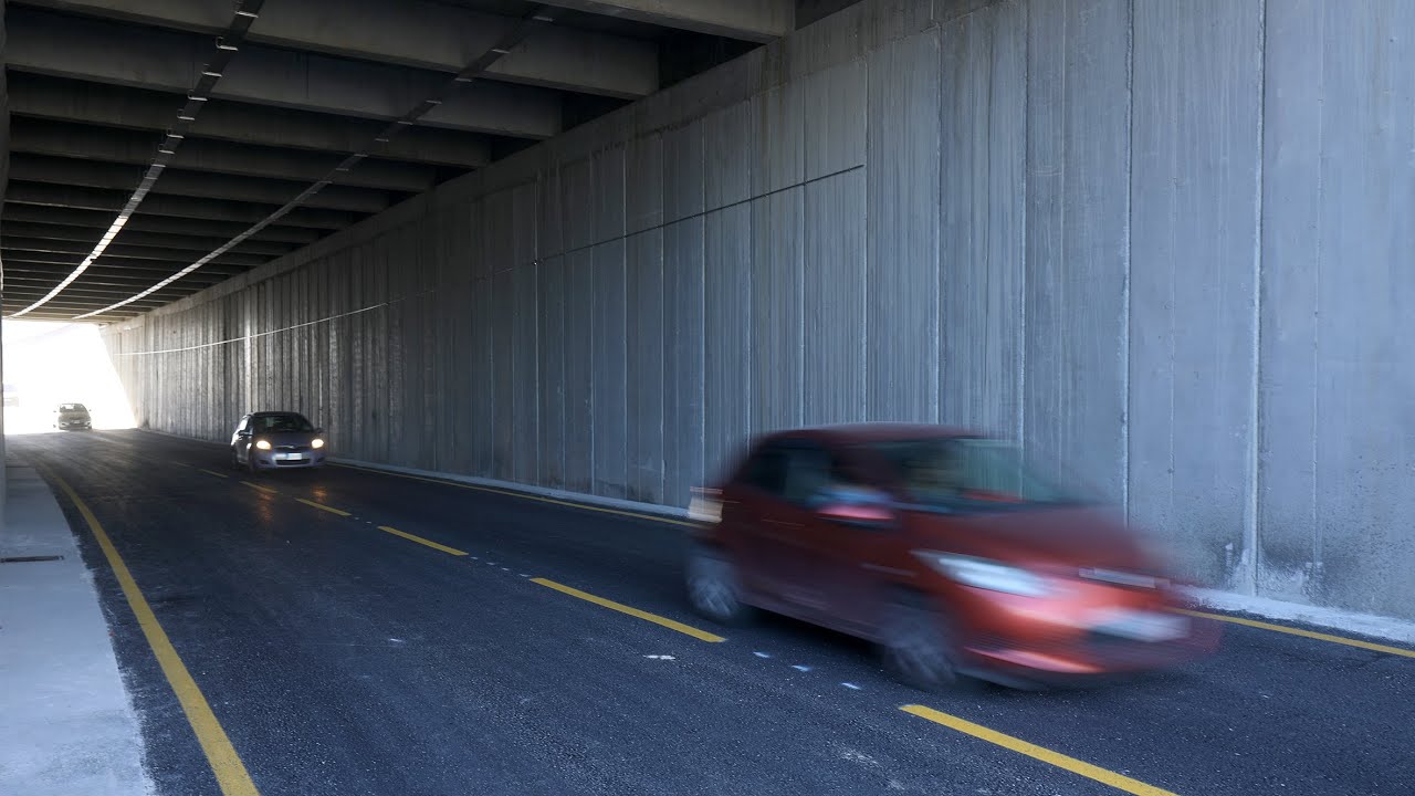 The new Santa Lucija Roundabout Underpass