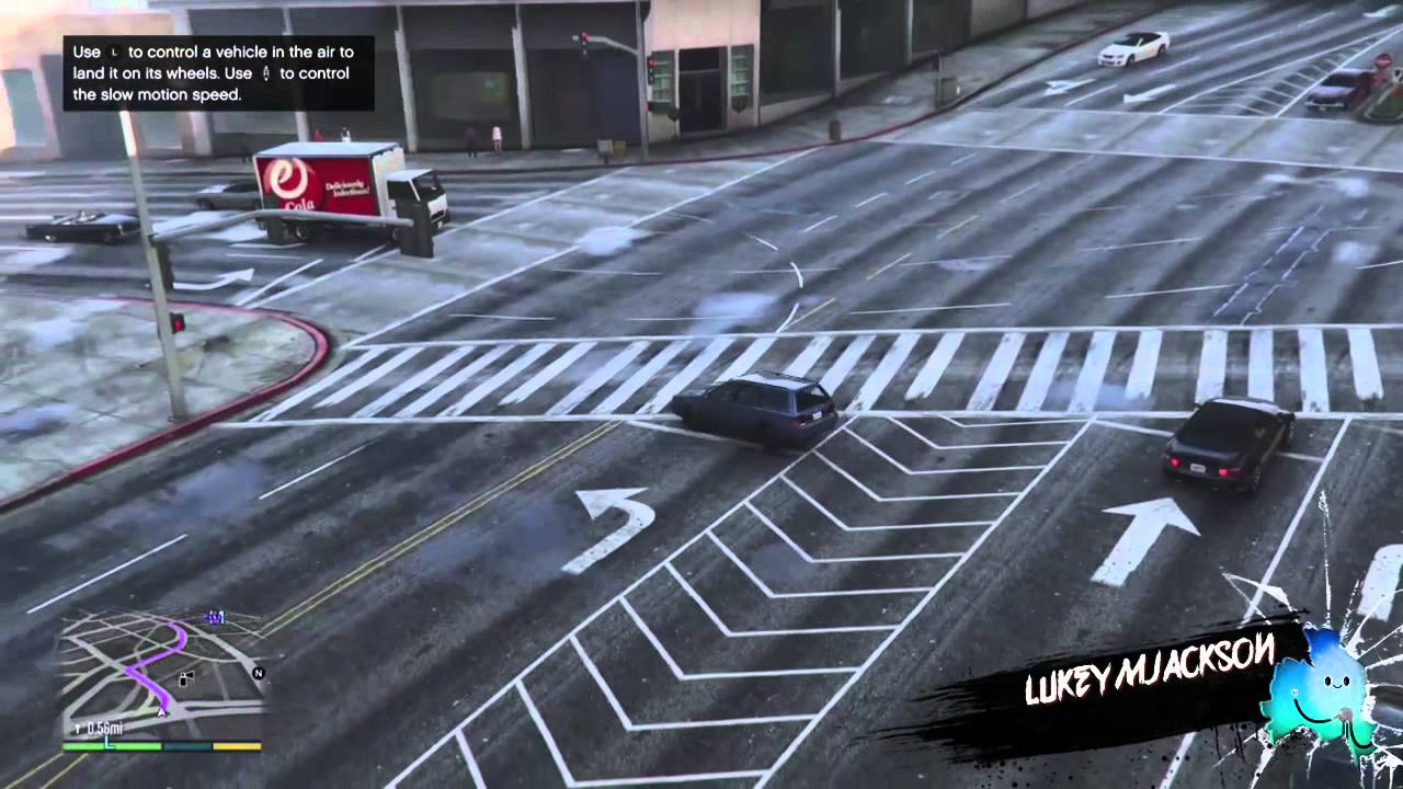 GTA V Stunt Jump Fails YouTube