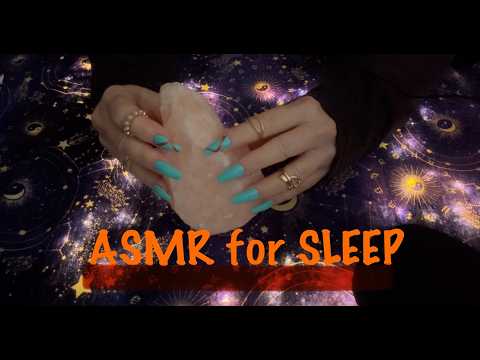 ASMR: Himalayan Salt Lamp & Quartz Crystal Tapping to Inspire Sleep No Talking