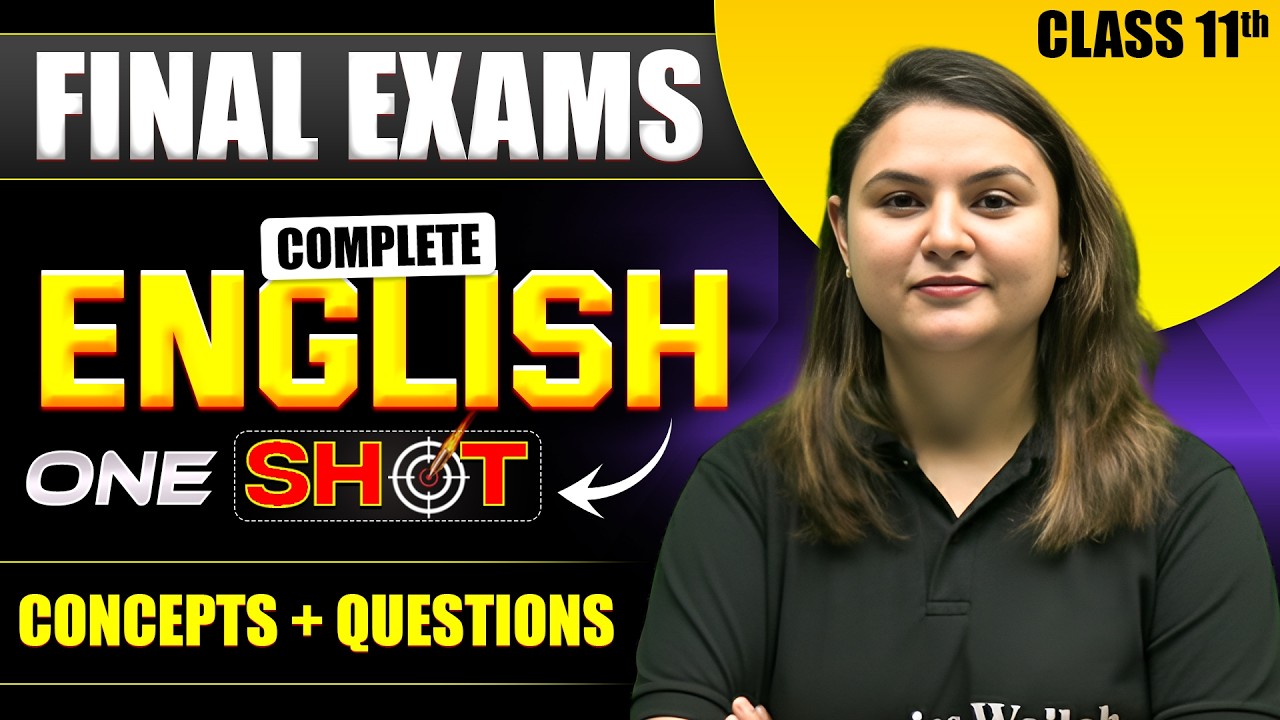 Class 11 ISC Complete English Marathon in One Shot | Most Important Concept + Questions