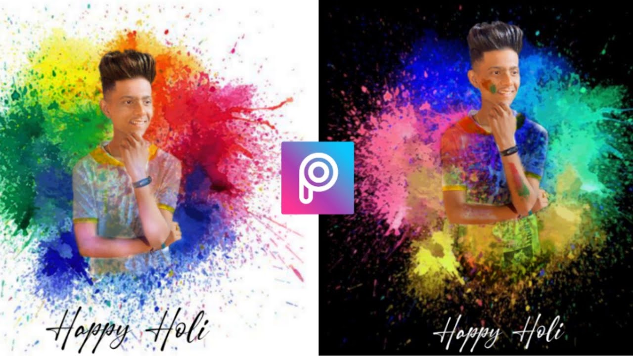 Holi Special Photo Editing YouTube