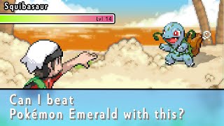 Can I Beat Pokemon Emerald USING a POKEMON FUSION ? 😱 Pokemon Fusion Rom Hack screenshot 1