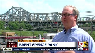 Where does the Brent Spence Bridge rank among Kentucky's road improvement needs?
