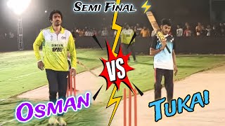 Semi Final ⚡  Tukai, Ricky & Sougata  - v/s -  Osman, Bua & Indra  - 65 Run ? Tukai On Fire ⚡⚡