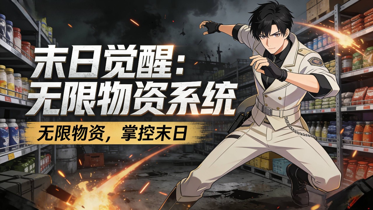 【Multi Sub】《末日降臨，我覺醒無限物資系統》每秒產水+收女性倖存者，我建起倖存者據點#漫劇 #動態漫 #AI漫劇 #動漫 #動畫