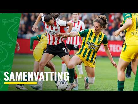 Samenvatting PSV VR - ADO Den Haag VR 2-0 (