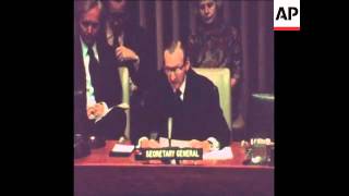 SYND 18-9-73 WALDHEIM'S UNITED NATIONS CONFERENCE ON CHILE
