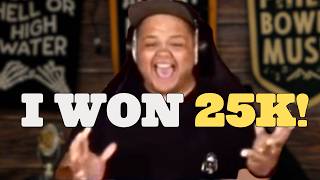 I Won $25,000 Live On Stream. Here’s What Happened.
