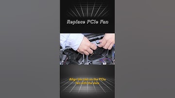 Alienware Aurora R13 R14 disassembly - How to replace the PCIe fan  - Part 2 of 3