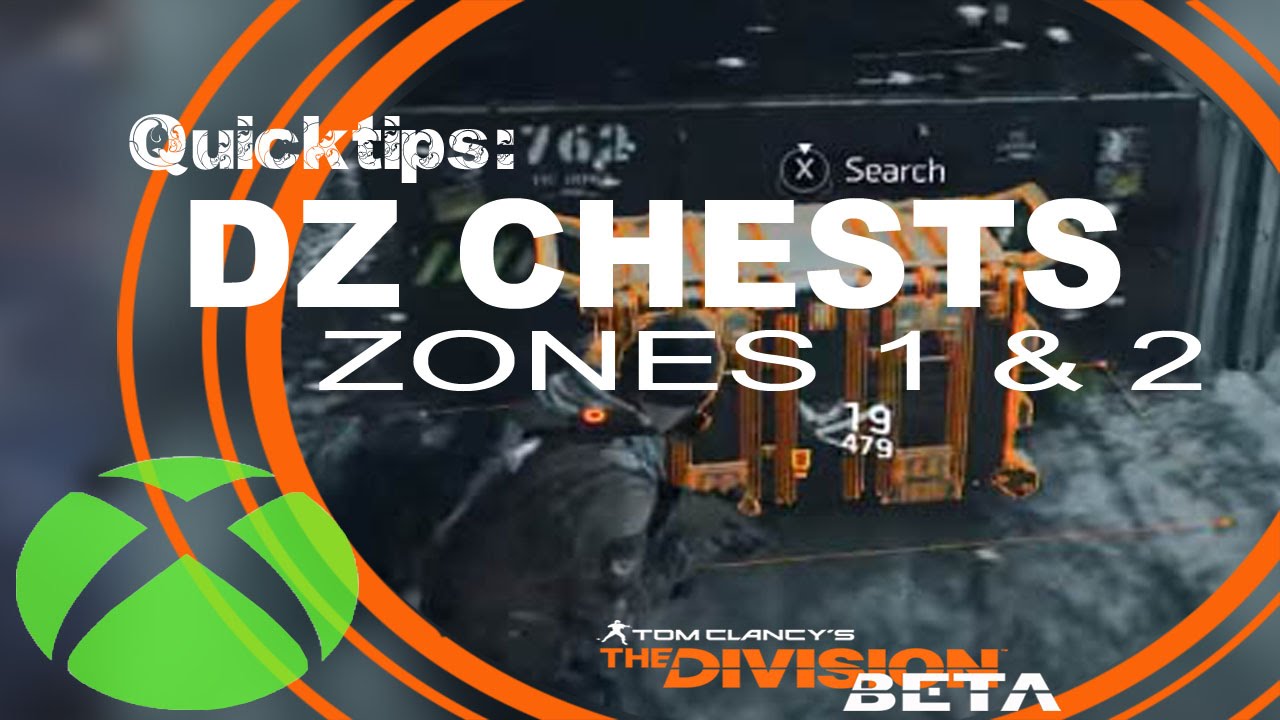 The Division - XB1 Beta | Dark Zone Chests