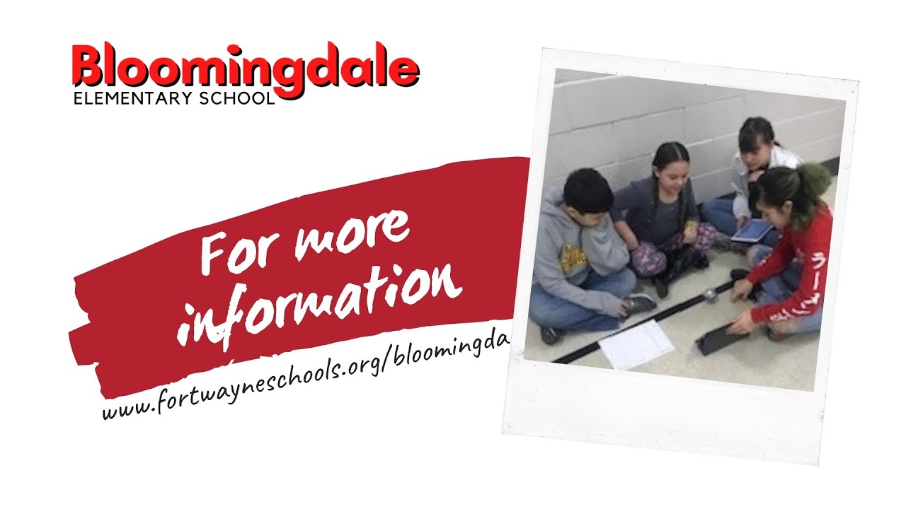 Bloomingdale Elementary School Showcase Video YouTube