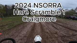 2024 NSORRA Hare Scramble 1- Craigmaore