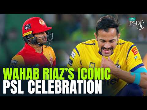 Wahab Riaz’s Iconic Moustache Celebration 🥸 | MZ1J