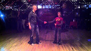 Beginning Lindy Hop Moves - Lindy Frame, Circle, Tuck Turn, 6 Count Basic