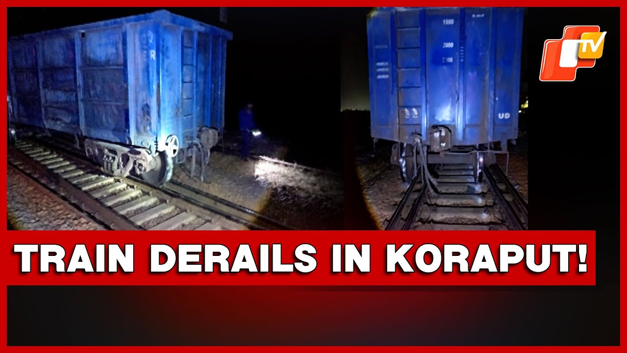 Good Train Derails Late Night In Odisha’s Koraput